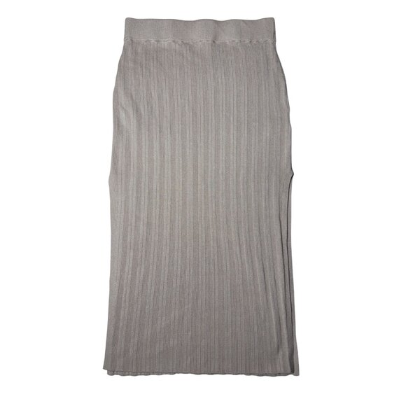 Abercrombie & Fitch Dresses & Skirts - Abercrombie & Fitch Women’s Size Small Sweater Midi Skirt Double Slit Ribbed